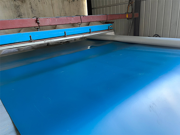 蓝色 亚光输送带